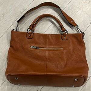 Kattee Brown Leather Purse